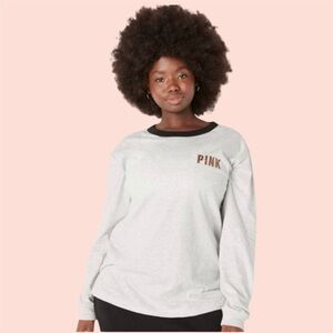 Victoria secret | pink long sleeve t-shirt Sz M.